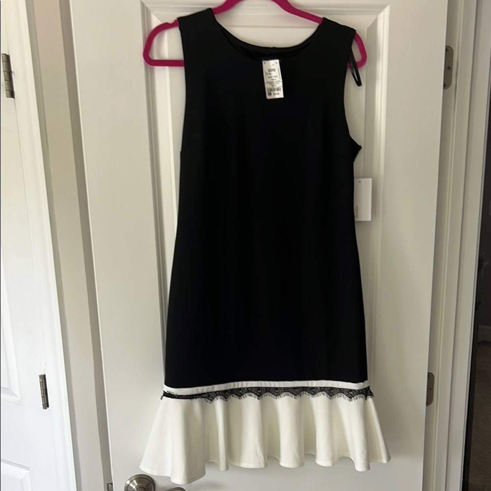 Enfocus Studio Black and White Dress